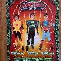 Vestito di Carnevale Gormiti max 140 cm 6 - 8 anni