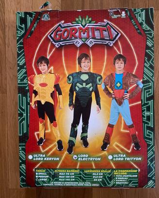 Vestito di Carnevale Gormiti max 140 cm 6 - 8 anni