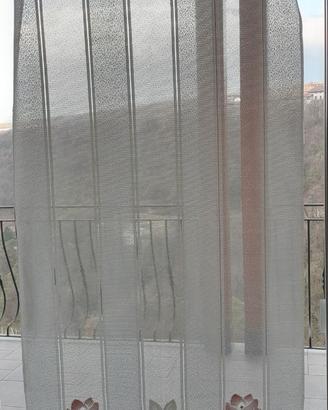 Coppia tende in pizzo e Tenda Portafinestra