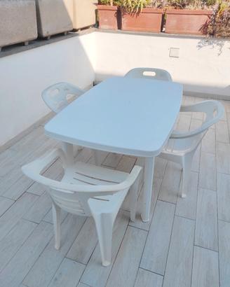 tavolo e sedie plastica perfetto 