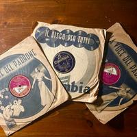 Dischi 78 giri - anni'40