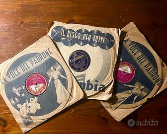 Dischi 78 giri - anni'40