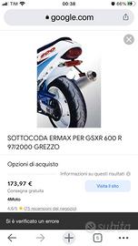 sottocodone per Suzuki gsxr srad