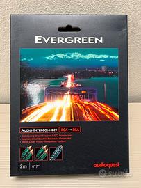 AudioQuest Evergreen RCA-RCA 2m – NUOVO #2