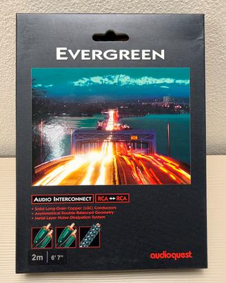 AudioQuest Evergreen RCA-RCA 2m – NUOVO #2