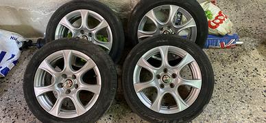 cerchi in lega alfa 159 da 16