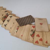Antiche carte da gioco Masenghini  Bergamo  lombar