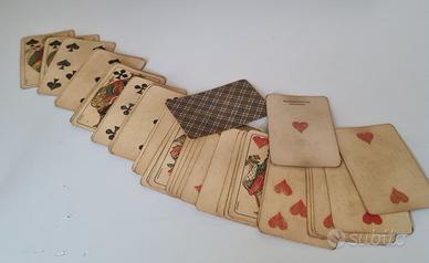 Antiche carte da gioco Masenghini  Bergamo  lombar