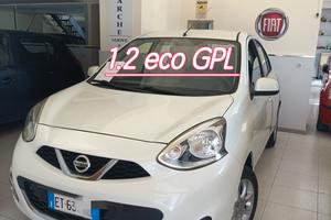 Nissan Micra 1.2 eco GPL 140.000km uniproprietaria