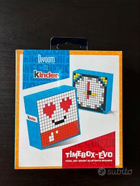 Sveglia Cassa Bluetooth Kinder Divoom Nuova blu