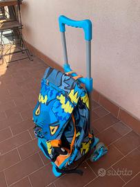 Zaino scuola Seven Sj Gang con trolley sganciabile