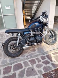 La  scrambler Triumph 900