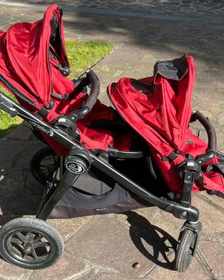 Passeggino gemellare completo City select