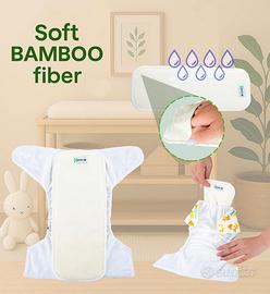 Kolo Set 6 Pannolini Lavabili con Inserti