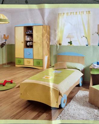 Cameretta completa Pali Carosello (0-10 anni)