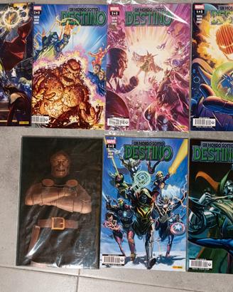 Un mondo sotto destino dal numero 1 al numero 6 pi