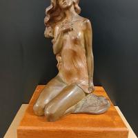 Statua Bronzo Tessaro Nudo Erotico Sexy Scultura