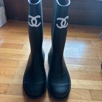 Stivali chanel in gomma