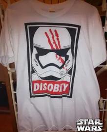 Maglietta Star wars Tg M Stormtrooper disobey