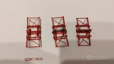 n.3 pantografi FS 42 locomotiva E424 E426 H0 1:87
