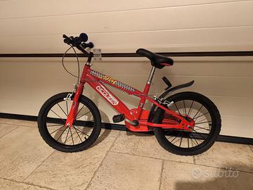 Bici bambino 16" Cars Saetta McQueen – NUOVISSIMA