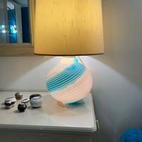 Set 2 lampade da comodino e lume Comò