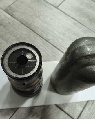 Squadro agrimensorio bima bussola e livella a boll