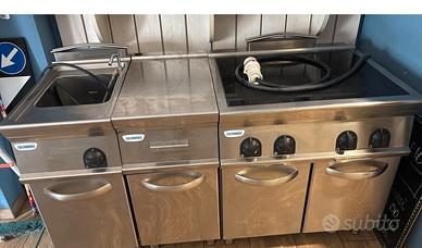 Cucina induzione + cuocipasta