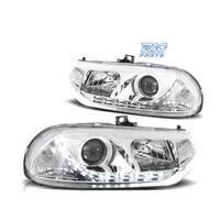 FARI ALFA ROMEO 156 97-03 LUCE DIURNA FONDO CROMAT