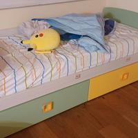 Letto per bambini con materasso