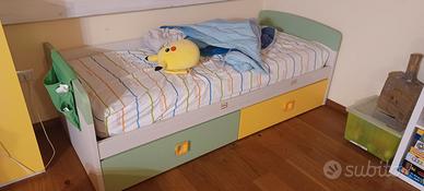 Letto per bambini con materasso