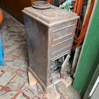 Stufa a legna vintage