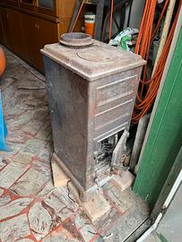 Stufa a legna vintage
