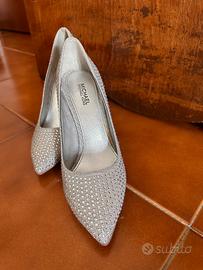 Scarpe decolletè con Swarovski