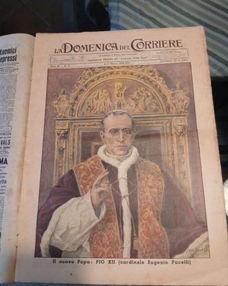 La Domenica del Corriere 5-11 marzo 39. Pio XII