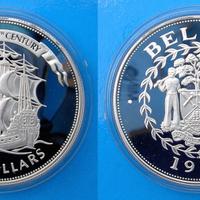 10 DOLLARI ARGENTO 28,28g VELIERO NAVE STORICA