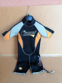 Muta Corta CRESSI Shorty 2.5 mm - Tg. XS / 1 7/8