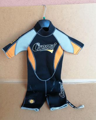 Muta Corta CRESSI Shorty 2.5 mm - Tg. XS / 1 7/8