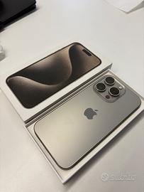 iPhone 15 Pro 128 GB Titanio Naturale