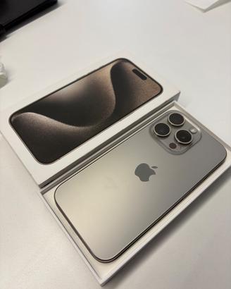 iPhone 15 Pro 128 GB Titanio Naturale