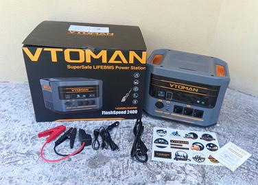 VTOMAN FS 2400 Power Station con Jump Starter