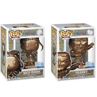 Funko Pop! One Piece Nico Robin e Franky - Bronze