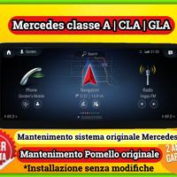 Monitor Carplay Mercedes classe A|GLA|CLA