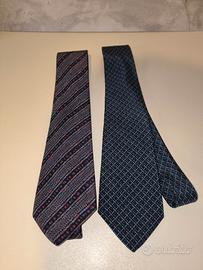 NUOVO - 2 Cravatte STEFANO RICCI 100% seta