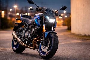 Yamaha mt07-2025-3000km-depotenziata-pari al nuovo