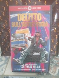 delitto sull'autostrada vhs  tomas Milian 1982