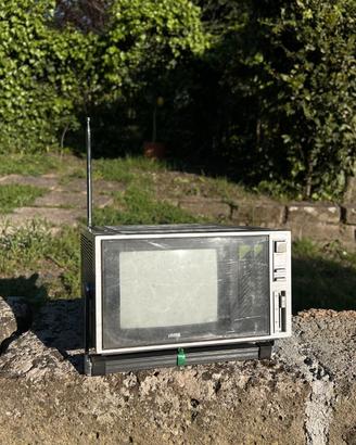 TV MIVAR Hyper B/N vintage anni 80 portatile