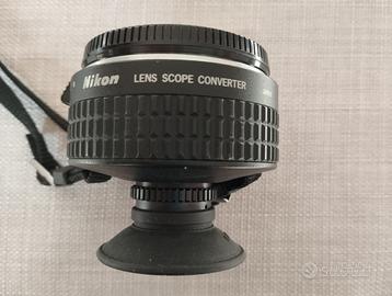 Nikon lens scope converter