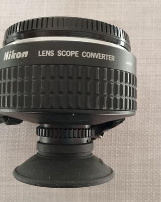 Nikon lens scope converter