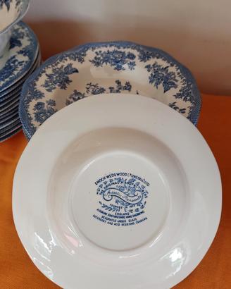 servizio di piatti vintage in porcellana inglese